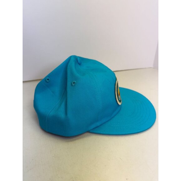 Kona Big Wave Turquoise Adjustable Cap "Unwind Its Aloha Time" Patch - Picture 4 of 6